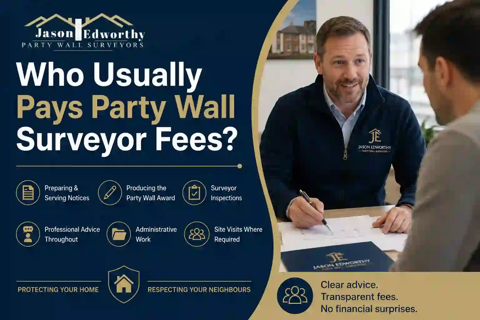 Who Usually Pays Party Wall Surveyor Fees Thorne?